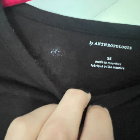 Anthropologie Black Top - Picture 2 of 2